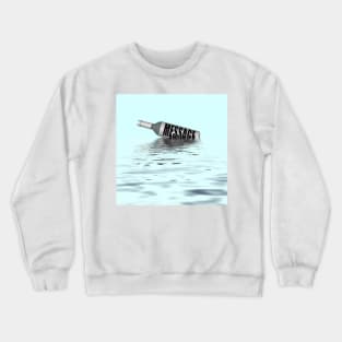 Message in a bottle Crewneck Sweatshirt